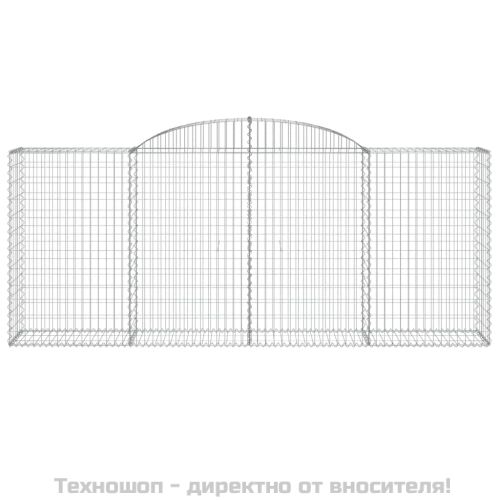 Габионни кошници арка 5 бр 300x50x120/140см поцинковано желязо