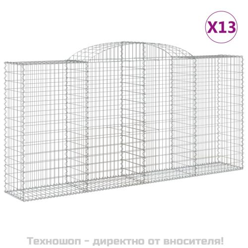 Габионни кошници арка 13 бр 300x50x140/160см поцинковано желязо