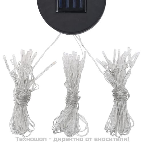 Шатра с комарник и LED стринг, 4x3x2,73 м, 180 г/м², кремава