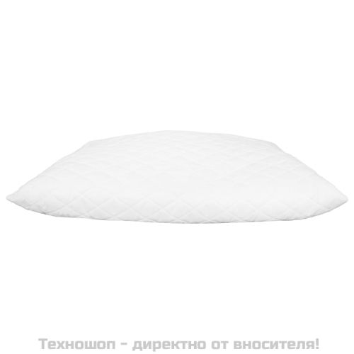 Възглавници, 2 бр, 80x80x14 см, мемори пяна