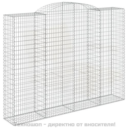 Габионни кошници арка 7 бр 300x50x220/240 см поцинковано желязо