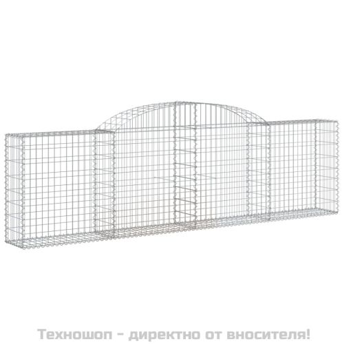 Габионни кошници арка 13 бр 300x30x80/100 см поцинковано желязо