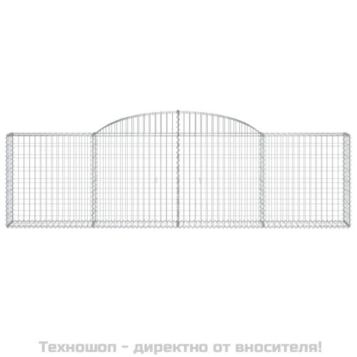 Габионни кошници арка 13 бр 300x30x80/100 см поцинковано желязо