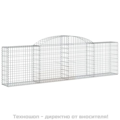 Габионни кошници арка 20 бр 300x30x80/100 см поцинковано желязо