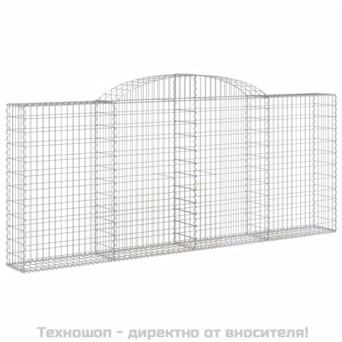 Габионни кошници арка 5 бр 300x30x120/140см поцинковано желязо