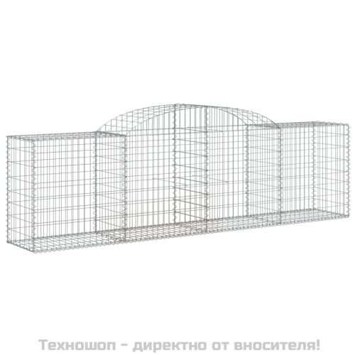 Габионни кошници арка 8 бр 300x50x80/100 см поцинковано желязо