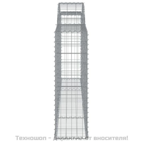 Габионни кошници арка 15 бр 300x30x100/120см поцинковано желязо