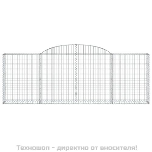 Габионни кошници арка 30 бр 300x30x100/120см поцинковано желязо