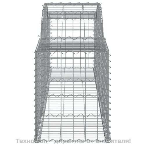 Габионни кошници арка 8 бр 300x50x60/80 см поцинковано желязо