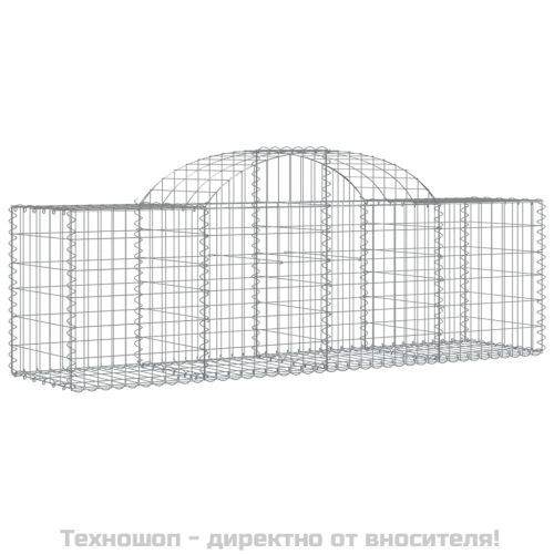 Габионни кошници арка 18 бр 200x50x60/80 см поцинковано желязо