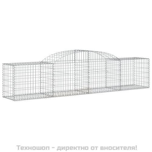 Габионни кошници арка 30 бр 300x50x60/80 см поцинковано желязо