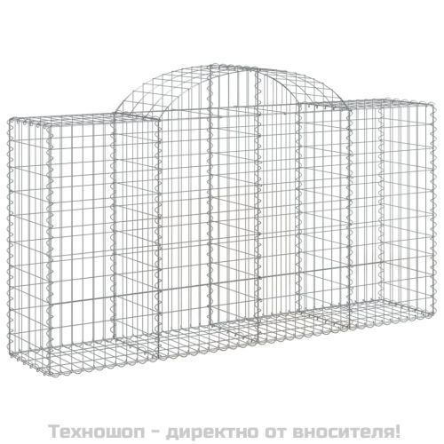 Габионни кошници арка 40 бр 200x50x100/120см поцинковано желязо