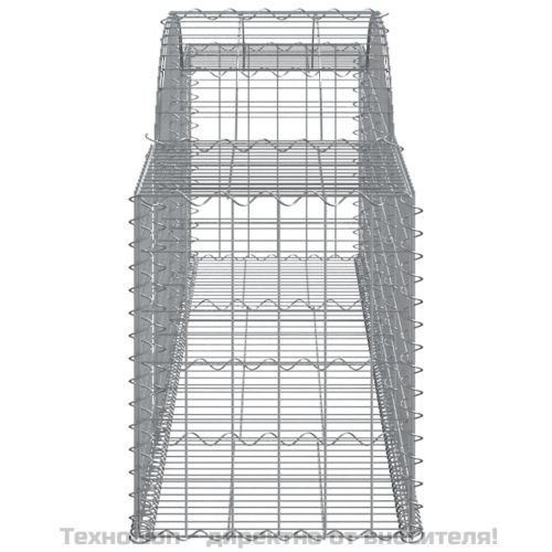 Габионни кошници арка 13 бр 300x50x60/80 см поцинковано желязо