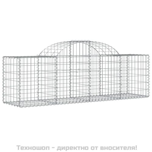 Габионни кошници арка 11 бр 200x50x60/80 см поцинковано желязо