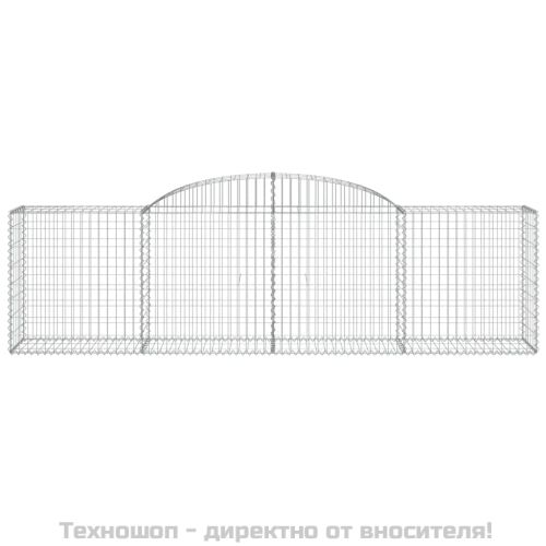 Габионни кошници арка 6 бр 300x50x80/100 см поцинковано желязо