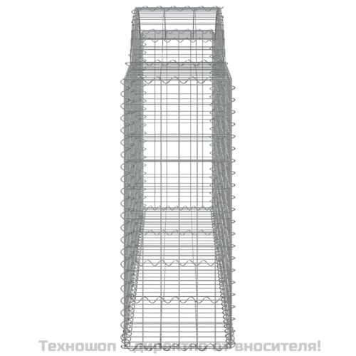 Габионни кошници арка 13 бр 200x50x100/120см поцинковано желязо