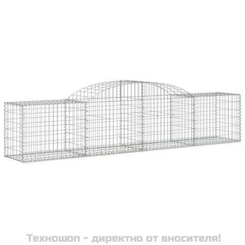 Габионни кошници арка 5 бр 300x50x60/80 см поцинковано желязо