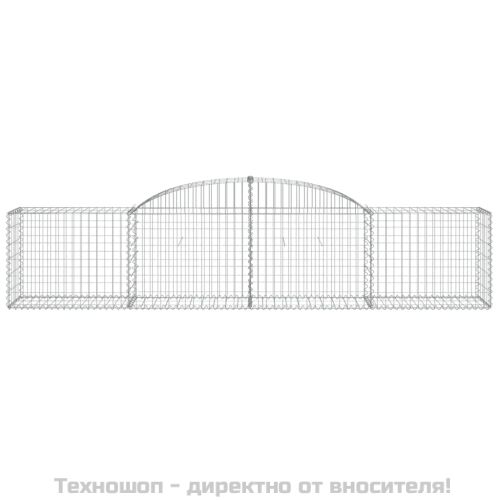 Габионни кошници арка 5 бр 300x50x60/80 см поцинковано желязо