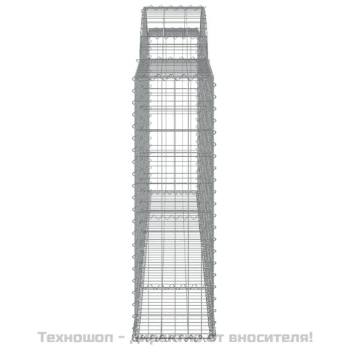 Габионни кошници арка 10 бр 300x30x100/120см поцинковано желязо