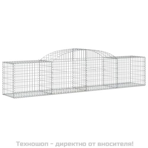 Габионни кошници арка 25 бр 300x50x60/80 см поцинковано желязо