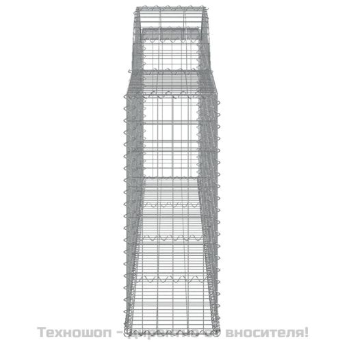 Габионни кошници арка 17 бр 300x30x80/100 см поцинковано желязо