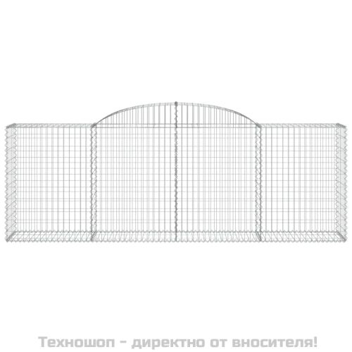 Габионни кошници арка 25 бр 300x50x100/120см поцинковано желязо
