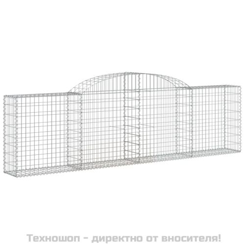 Габионни кошници арка 11 бр 300x30x80/100 см поцинковано желязо