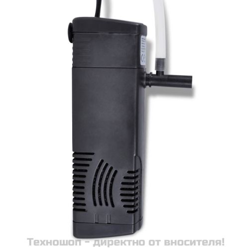 Филтрираща помпа за аквариум с активен въглен, 300 л / ч