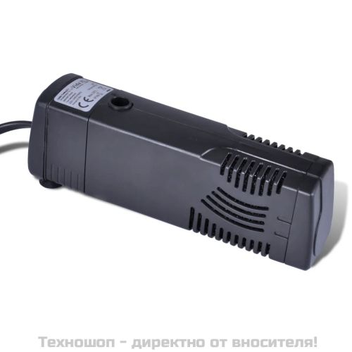 Филтрираща помпа за аквариум с активен въглен, 300 л / ч