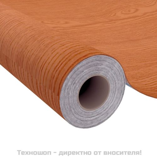 Самозалепващо фолио за мебели, светъл дъб, 500х90 см, PVC