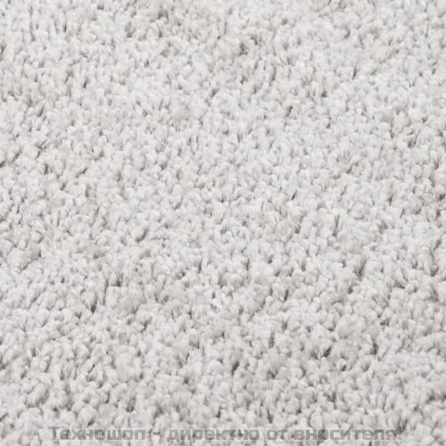 Шаги килим, светлосив, 80x150 см, противоплъзгащ