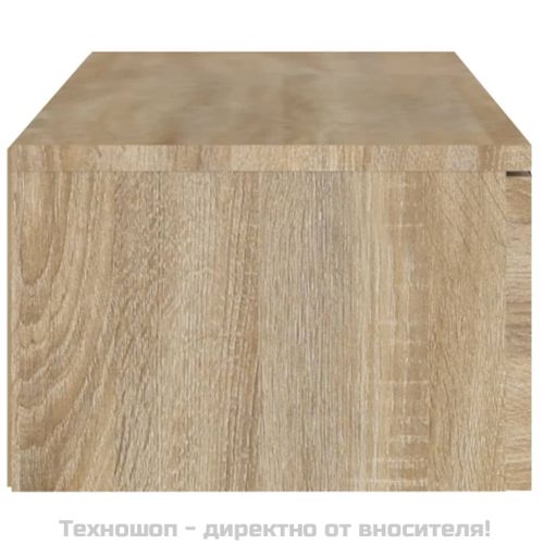 Стенен шкаф, дъб сонома, 102x30x20см, инженерно дърво