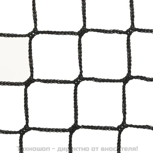 Бейзболна мрежа за спортни тренировки, черна, 174x76x158,5 см
