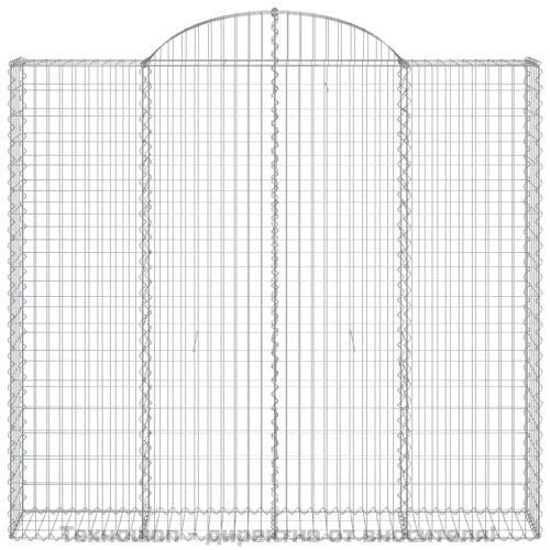 Габионни кошници арка 11 бр 200x50x180/200см поцинковано желязо