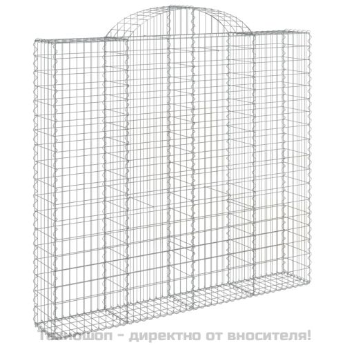 Габионни кошници арка 10 бр 200x50x180/200см поцинковано желязо