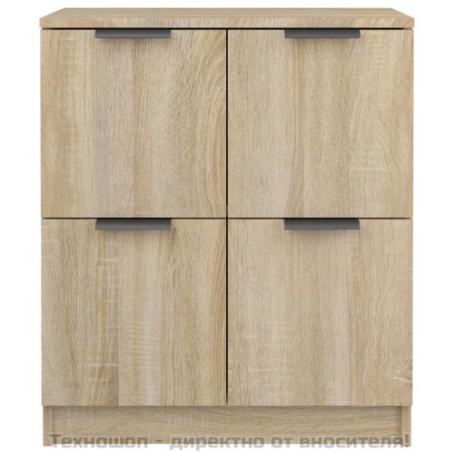 Сайдборд, сонома дъб, 60x30x70 см, инженерно дърво