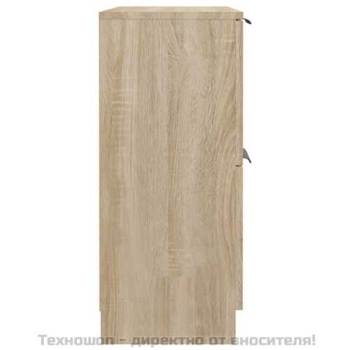 Сайдборд, сонома дъб, 60x30x70 см, инженерно дърво