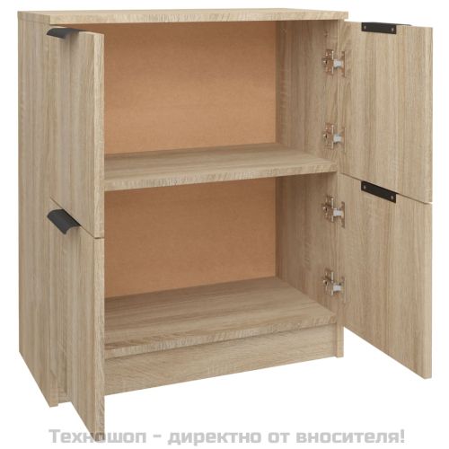 Сайдборд, сонома дъб, 60x30x70 см, инженерно дърво
