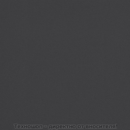 Градински чадър с алуминиев прът, 180x110 см, черен