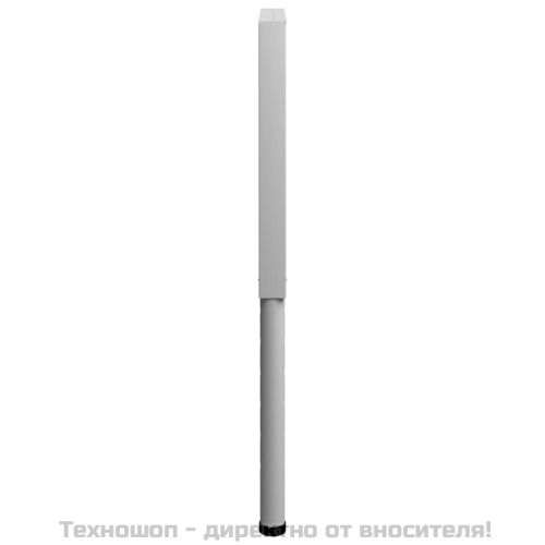 Подвижни рамки за работна маса метал 2 бр 55x(69-95,5) см сиви