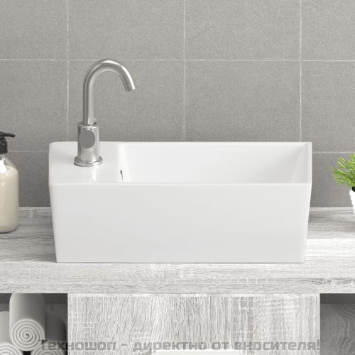 Мивка бяла 48x25x15 см керамика