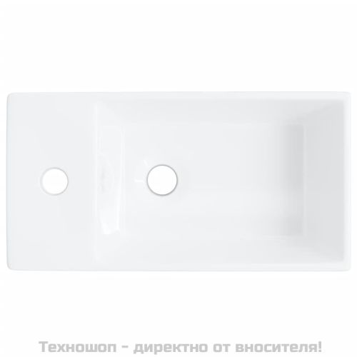 Мивка бяла 48x25x15 см керамика