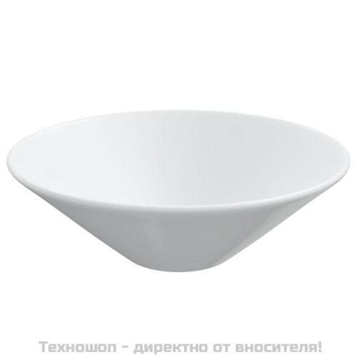 Мивки, 2 бр, бели, 42x42x14 см, керамика