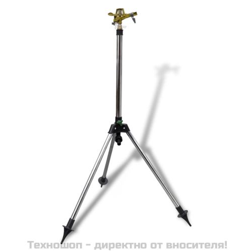 Импулсен разпръсквач за напояване, цинк, на трипод