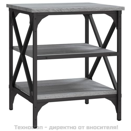 Странична маса, cив сонома, 40x42x50 см, инженерно дърво