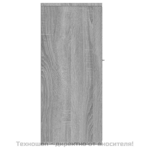 Сайдборд, сив сонома, 88x30x70 см, инженерно дърво
