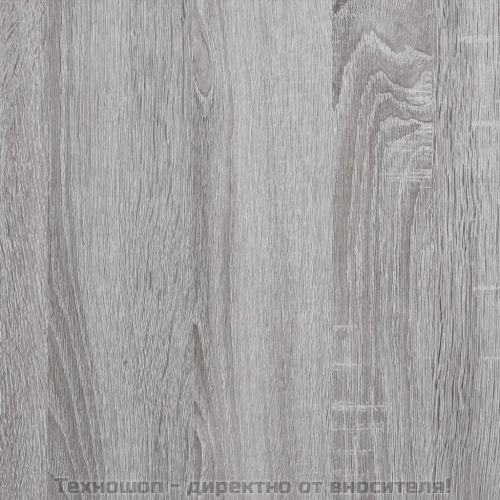 ТВ шкафове със стенен монтаж, 3 бр, сив сонома, 57x34,5x40 см