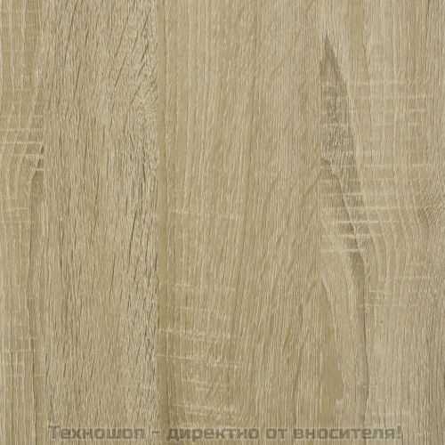 Странична маса, дъб сонома, 40x30x75 см, инженерно дърво