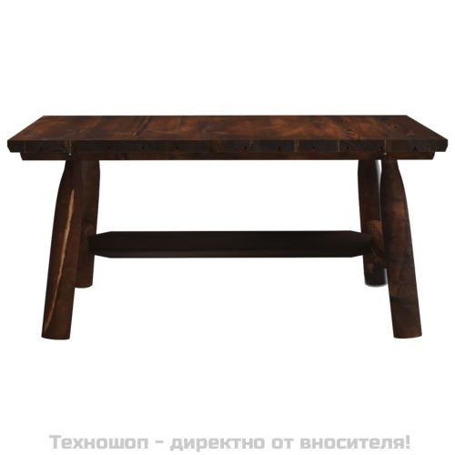 Кафе маса, 90x50x41 см, смърч масив