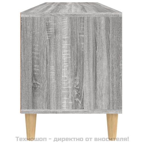 ТB шкаф, сив сонома, 100x34,5x44,5 см, инженерно дърво